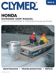 Honda Outboard Shop Manual: 2-130 HP Four-Stroke, 1976-2005 for sale  Delivered anywhere in UK