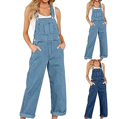 Womens denim jumpsuit for sale  Delivered anywhere in UK