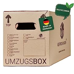Verpackungen umzugskarton recy gebraucht kaufen  Wird an jeden Ort in Deutschland
