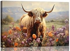 Highland cow wall for sale  Delivered anywhere in USA 