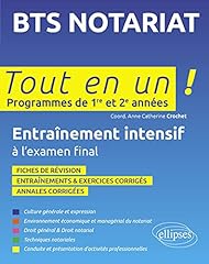 Bts notariat programmes d'occasion  Livré partout en France
