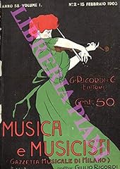 Copertina litografica original usato  Spedito ovunque in Italia 