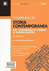 Compendio storia contemporanea usato  Spedito ovunque in Italia 