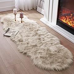 Faux fur rug for sale  Delivered anywhere in USA 