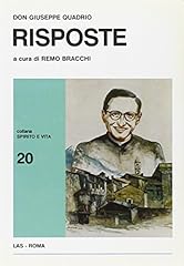 Giuseppe quadrio. risposte for sale  Delivered anywhere in UK