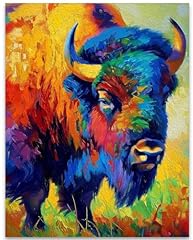 Mighty bison abstract for sale  Delivered anywhere in USA 