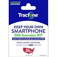 Tracfone prepaid sim for sale  Delivered anywhere in USA 