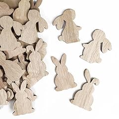 60pz coniglietti legno usato  Spedito ovunque in Italia 
