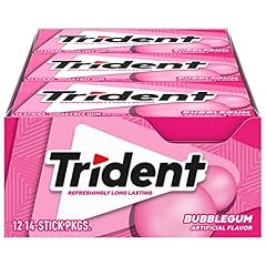 Trident bubblegum sugar for sale  Delivered anywhere in USA 