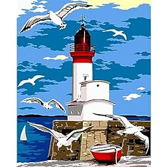 Quitedew lighthouse paint for sale  Delivered anywhere in USA 