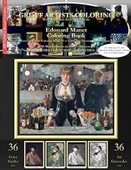 Edouard manet coloring for sale  Delivered anywhere in UK