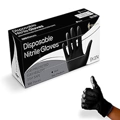 100 black disposable for sale  Delivered anywhere in UK