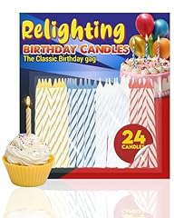 Relighting birthday candles for sale  Delivered anywhere in USA 