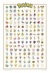 Abystyle pokemon poster usato  Spedito ovunque in Italia 