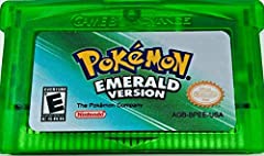 Used, Pokemon Emerald Version gba Game Only Reproduction for sale  Delivered anywhere in UK