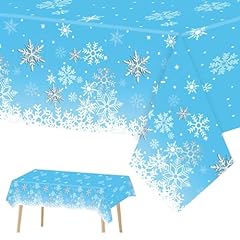 2pcs christmas tablecloth for sale  Delivered anywhere in UK