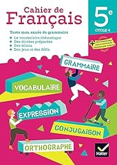 Cahier français éd d'occasion  Livré partout en France