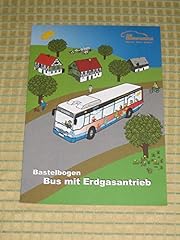 Bastelbogen bus erdgasantrieb gebraucht kaufen  Wird an jeden Ort in Deutschland