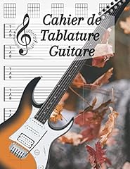 Cahier tablature guitare d'occasion  Livré partout en France