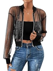 Gorglitter mesh jacke gebraucht kaufen  Wird an jeden Ort in Deutschland