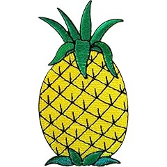 Embroidered iron pineapple for sale  Delivered anywhere in UK
