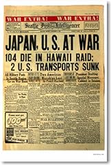 Japan war headline for sale  Delivered anywhere in USA 