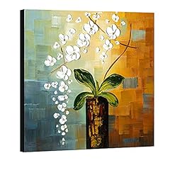 Wieco Art Beauty of Life 100% Hand-Painted Modern Canvas, used for sale  Delivered anywhere in Canada