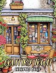 Country town coloring gebraucht kaufen  Wird an jeden Ort in Deutschland