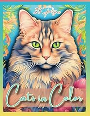 Cats color coloring for sale  Delivered anywhere in USA 