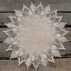 Lace doily neutral for sale  Delivered anywhere in USA 