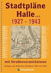 Stadtpläne halle 1927 gebraucht kaufen  Wird an jeden Ort in Deutschland