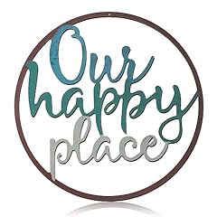 Happy place metal for sale  Delivered anywhere in USA 