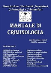 Manuale criminologia usato  Spedito ovunque in Italia 