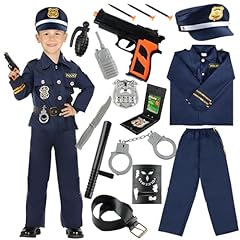 Costume poliziotto bambino usato  Spedito ovunque in Italia 