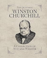 Quotable winston churchill for sale  Delivered anywhere in UK