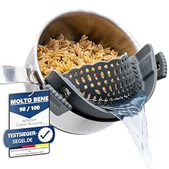 Scolapasta silicone con usato  Spedito ovunque in Italia 