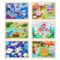 Wooden puzzles toys for sale  Delivered anywhere in USA 