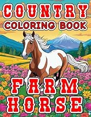 Country coloring book for sale  Delivered anywhere in UK