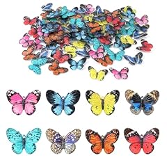 80pcs micro papillons d'occasion  Livré partout en France