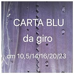 Carta blu giro usato  Spedito ovunque in Italia 
