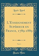 Enseignement supérieur 1789 d'occasion  Livré partout en France