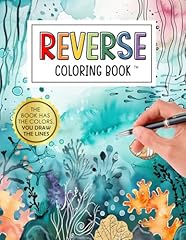 Reverse coloring book for sale  Delivered anywhere in USA 