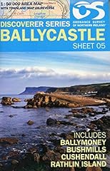 Ballycastle map ballymoney for sale  Delivered anywhere in UK