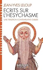 Ecrits hésychasme tradition d'occasion  Livré partout en Belgiqu