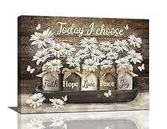 Daisy canvas wall for sale  Delivered anywhere in USA 
