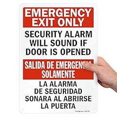 Smartsign emergency exit for sale  Delivered anywhere in USA 