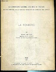 Fonderie conservatoire nationa d'occasion  Livré partout en France
