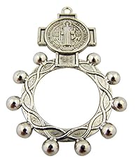 Silver tone saint for sale  Delivered anywhere in USA 
