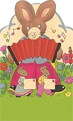 Rabbit playing accordion for sale  Delivered anywhere in USA 