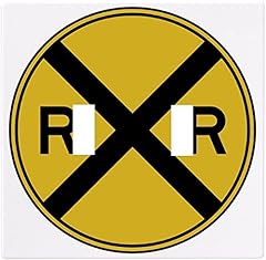 Yellow railroad sign for sale  Delivered anywhere in USA 
